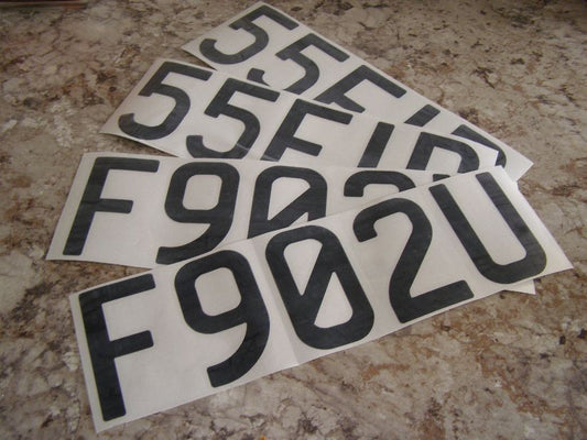 Boat Rego Numbers