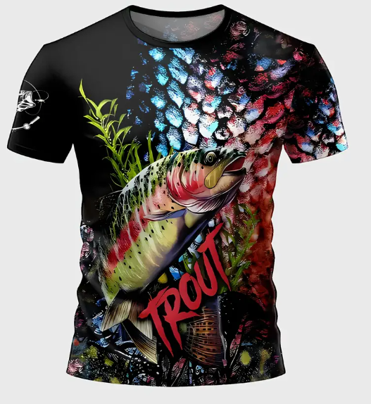 Tee Shirt Rainbow Trout