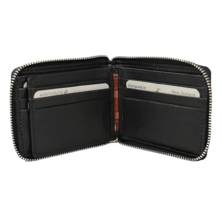 Baron Buxton 7444-1 Zip Wallet