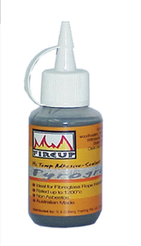 FireUp Pyrogrip Rope Adhesive