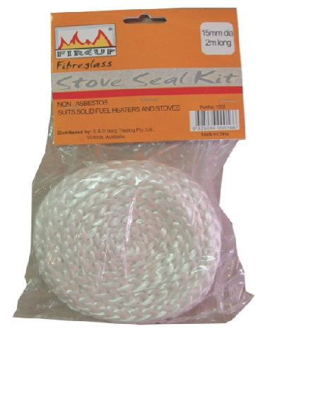 FireUp Door Seal Rope 15mm