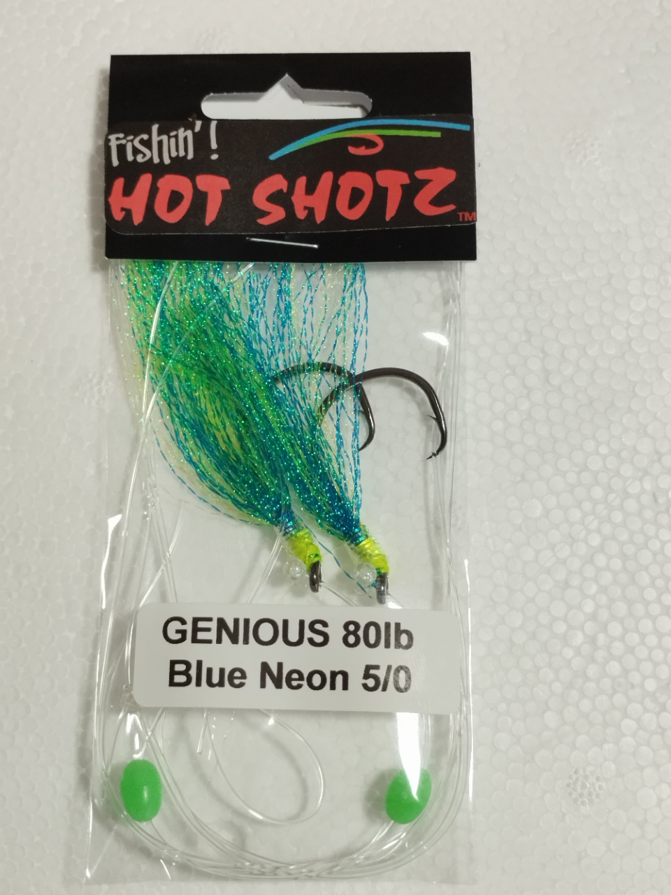 Hot Shotz Snapper Flasher Blue Neon