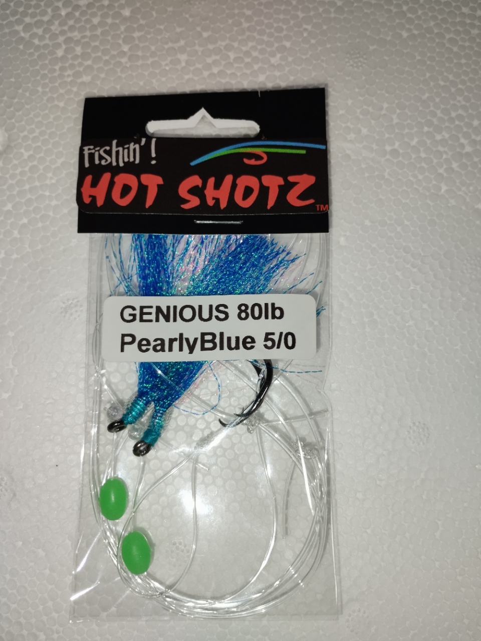 Hot Shotz Pearly Blue 5/0
