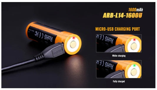 Fenix 14500 battery