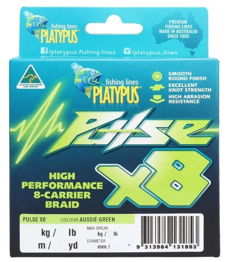 Platypus Pulse X8 15lb x 150m